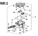 KOMPLETNÝ VZDUCHOVÝ FILTER TGB TARGET 325cc OEM!