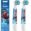 Originálne hlavičky na detskú zubnú kefku Oral-B Spiderman, 2 ks.