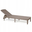 Nastaviteľné záhradné ležadlo Jaipur Sun Lounger