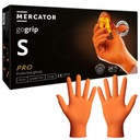 MERCATOR GOGRIP NITRILE rukavice oranžové ORANŽOVÉ 50 ks veľkosť S