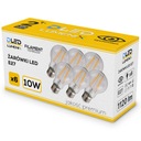 6x E27 LED žiarovka 1120lm 10W NEUTRÁLNE VLÁKNO