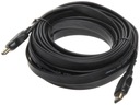 Kábel HDMI-7.0-FL, plochý, rovné zástrčky, 7m v1.4