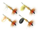 4 x MEPPS AGLIA MOUCHE RED FLY Nr.1 ​​​​/3,6g -S.G.C.B