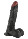 LEE ROY'S 8'' NATURAL BLACK PENIS DILDO 20cm