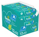 PAMPERS FRESH CLEAN WIPERS VLHČENÉ Utierky 12x52=624 KS