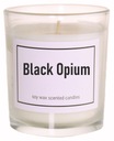 SÓJOVÁ sviečka s vôňou BLACK OPIUM