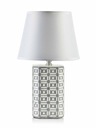 KERAMICKÁ STOLNÁ LAMPA NOČNÁ LAMPA DO SPÁLNE NA BOHO STOL 32cm