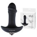 Čierny análny kolík ANALE ELYS s vibráciami, Discreet Black Toyz4Lovers