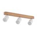 Škandinávske trojité bodové svietidlo TOP WOOD 3296 TK Lighting