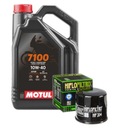 MOTOCYKLOVÝ OLEJ 10W40 MOTUL 7100 4L FILTER HF204