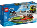 LEGO City 60254 Transportér pretekárskych člnov