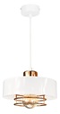 LUSTRE LOFT STROP ZÁVESNÉ LAMPA BIELA ​​MED