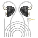 HI-FI PROFESIONÁLNE SLÚCHADLÁ IEM KZ AS16 PRO BLACK