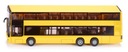 SIKU 1884 DOUBLE AUTOBUS MUŽ ŽLTÝ 1:87