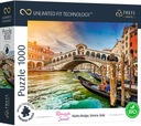 PUZZLE 1000 ELEMENT RIALTO BRIDGE BENÁTKY TALIANSKO UFT