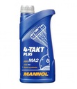 Polosyntetický olej Mannol 4-Takt Plus 1 l 10W-40