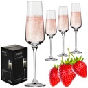 Krosno poháre 4x180ml na PROSECCO KRYŠTÁLOVÉ SKLO AVANT GARDE CHAMPAGNE