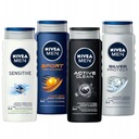 NIVEA MEN pánsky sprchový gél set 4x500ml