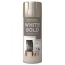 Metalická farba v spreji - White Gold, 400 ml