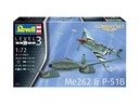 Rovina 1:72 Me 262 & P-51B