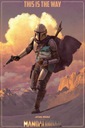 Nástenný plagát Star Wars The Mandalorian 61 x 91,5 cm