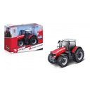 Bburago 18-31613 Massey Ferguson traktor červený