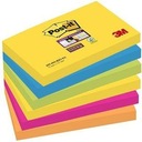 POST-IT SUPER LEPIACE POZNÁMKY 76 X 127 MM 655-6SS-RIO MIX FARBY (6 X 90)