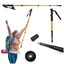 TREKINGOVÉ TYČKY NA NORDIC WALKING SKLADACIE ANTI-SHOCK 1 ks.