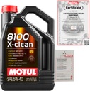 MOTUL 8100 X-CLEAN 5W40 C3 5L RN0710 RN0700 FORD WSS-M2C917-A + PRÍV.