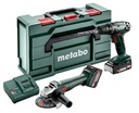 Metabo sada Vŕtačka/skrutkovač + brúska W18 LTX 125 Quick 685082000