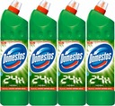 Domestos 24H čistiaci prostriedok na toalety a sanitu Borovicový les ZELENÝ 0,75l x 4