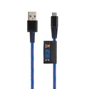 XTORM SOLID BLUE micro USB KÁBEL 1m