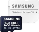 Samsung 256 GB microSDXC PRO Ultimate 200 MB/s 2023