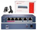 Hikvision PoE switch 4x PoE 2x Uplink 10/100Mbps