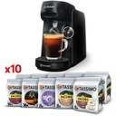 Kávovar Bosch Tassimo Finesse + 128 kávových kapsúl, čierny