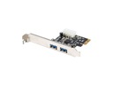 radič 2x USB 3.0 port na PCI Express track LP