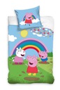 Detské obliečky PEPPA PIG 100x140 baby