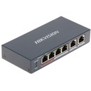 6-portový prepínač (4xPoE) DS-3E0106P-E/M HIKVISION