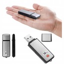 SPY VOICE RECORDER SKRYTÝ V PENDRIVE DETEKCIA ZVUKU USB PENDRIVE 16GB