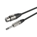 Kábel Roxtone 5m Jack 6.3 Mono XLR 3pin s DMXJ210