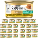 Purina Gourmet Gold kuracia mrkva 24x85g