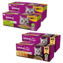 WHISKAS Hydina Ryby a tradičné príchute 160x85g