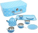 Blue Tea set s kufríkom od Bigjigs Toys