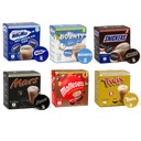 Dolce Gusto kapsuly s čokoládou MilkyWay Mars Twix Snickers Mars Bounty Malt