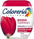 Coloreria farbivo na látky Rosso Tulipano 350g