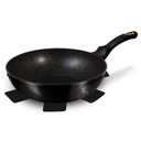 WOK PANvica ŽULA 30cm BERLINGER ČIERNA RUŽA 6178