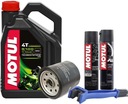 Motul 5100 10w40 4L + filter + mazivo C2 + C1 + kefa