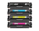 4x toner pre 201A CF400A CF400X M252 M277 CMYK