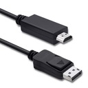 Qoltec DisplayPort v1.2 samec HDMI samec 5K 1m