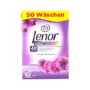 Lenor 50 prací prášok Color Amethyst 3kg